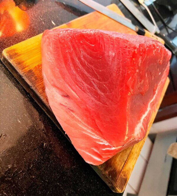 Sashimi grade, tuna loin from Brazil